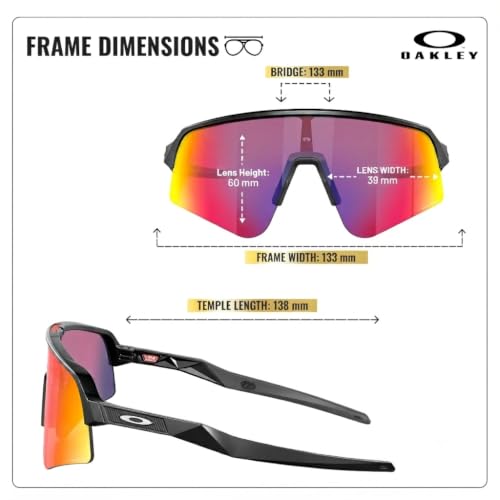 Image of Oakley SUTRO LITE SWEEP OO9465 Shield Sunglasses With Official Eyewear Kit