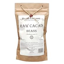 Health Embassy Raw Cacao Beans Theobroma cacao L. 450g