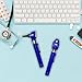 ADC Otoscope/Ophthalmoscope Diagnostic Set, Pocket Size, LED Lamp, 2.5V, Hard Case, Diagnostix 5110NLRB, Royal Blue