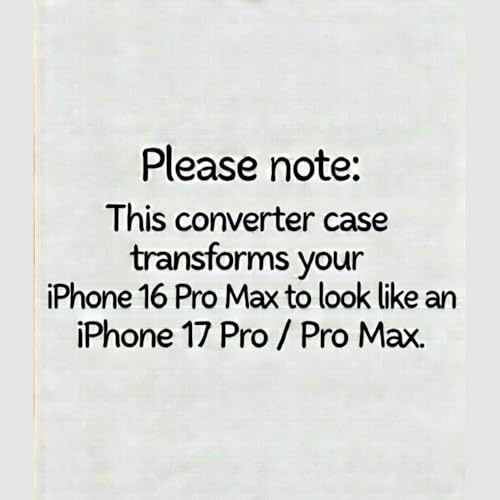 Image of LuxuryKase Converter Case for iPhone 16 Pro Max | Premium Protective MagSafe Cover | iPhone 17 Pro Series Style Design | in Built Camera Guard | Wireless Charging Compatible - Silver