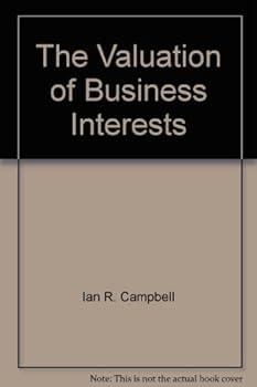 Hardcover The Valuation of Business Interests Book