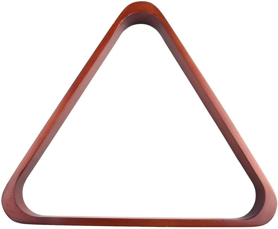 Billiard And Pool Wooden 8-Ball Triangle Rack (Old World Mahogany) 57.2MM