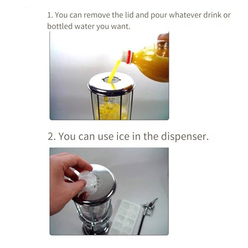 Dispensador de cerveja de cabeça única, recipiente dispensador de cerveja para bebidas de vinho de 1