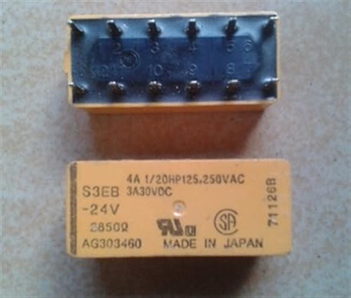 Relé S3EB-24V S3EB 24VDC NAIS DIP12 componente de control para automatización de circuitos