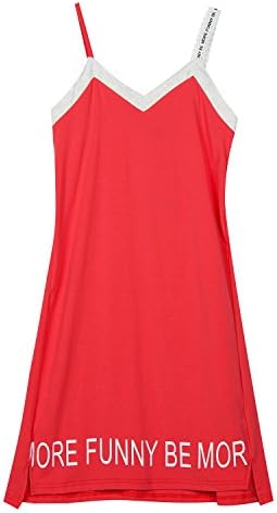 Tsador Women's Nightgown Cotton Sleep Chemise Sleepwear Lounge Dress