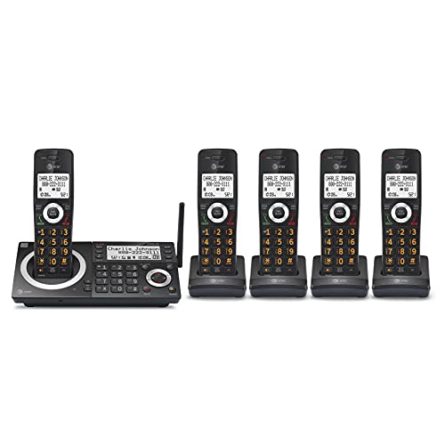 At&T Cl83519 5 Handset Answering System With Smart Call Block (Renewed) #TOP1