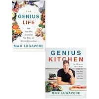 The Genius Life, Genius Kitchen 2 Books Collection Set by Max Lugavere
