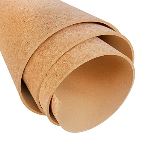 Panneau de liège 10mm adhésif naturel pour décoration murale élégante