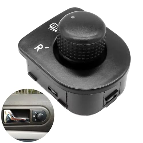 Interrupteur de rétroviseur avec molette précise bouton commande voiture 1J1959565F - 6