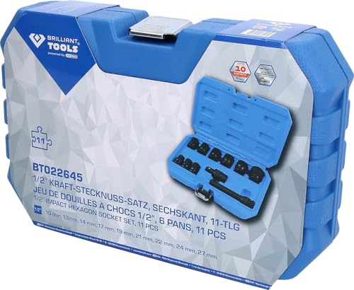 Brilliant Tools BT022645 10 mm 13 mm 14 mm 17 mm 19 mm 21 mm 22 mm 24 mm 27 mm - vue 5