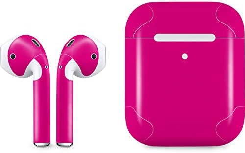 Skinit Decal Audio Skin Compatible with Apple AirPods 2 - Burgundy Design
