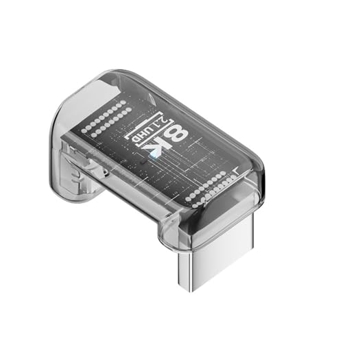 jklymm HDTV�A�_�v�^�[, HDTV ���X - �I�X �A�_�v�^ 90 �x�p�x�t���R�l�N�^ 8K60Hz 4K120Hz �f�o�C�X�p 12 ��ނ̃X�^�C�� �I�v�V�����t��