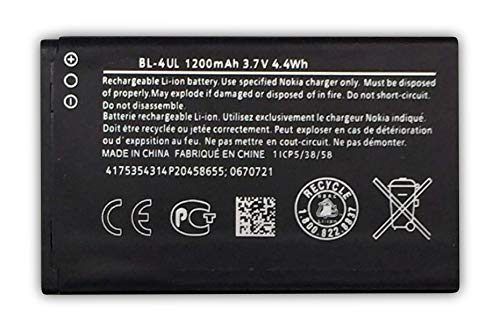 Batteria compatibile con Nokia ASHA 225/230/ 3310 (2017) / RM-1011/1126/ TA-1030 | BL-4UL