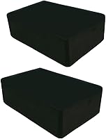 Zxioral Yoga Blocks 2 Pack - Lightweight Premium EVA Foam Non-Slip Blocks for Yoga, Pilates, Stretching & Beginners (9x6x3 Inch)