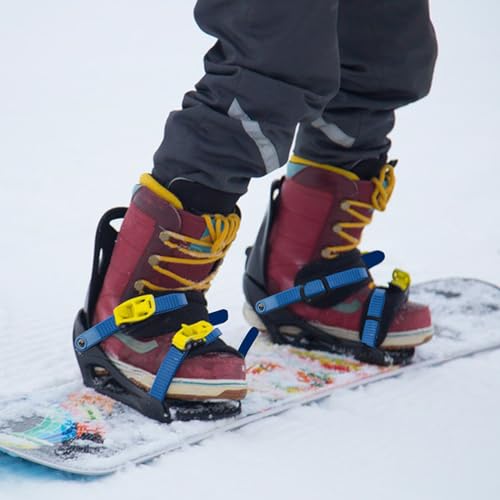 image for Shupakul 6Pcs/10Pcs Snowboard Ankle Ladder Strap Binding- Snowboard Bi