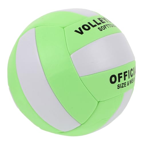 POPETPOP Official Inflatable Volleyball for Training Durable Soft Volleyball Macaron for Indoor Practice and Middle School Competitions