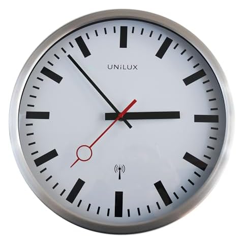 UNILUX Pendule Murale Silencieuse Cover