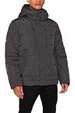 Praktische Taschenlösungen ESPRIT Herren 109EE2G014 Jacke, Grau (Grey 030), Large (Herstellergröße: L)