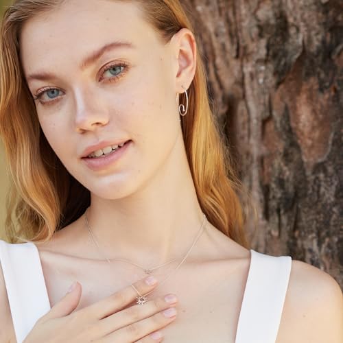 Boma Jewelry Sterling Silver Oval Spiral Pull Through Hoop Earrings3