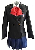 HonRmon Womens Mei Misaki Cosplay Unifrom Costume School Uniform Sailor Dress Cos (XX-Large, Black)
