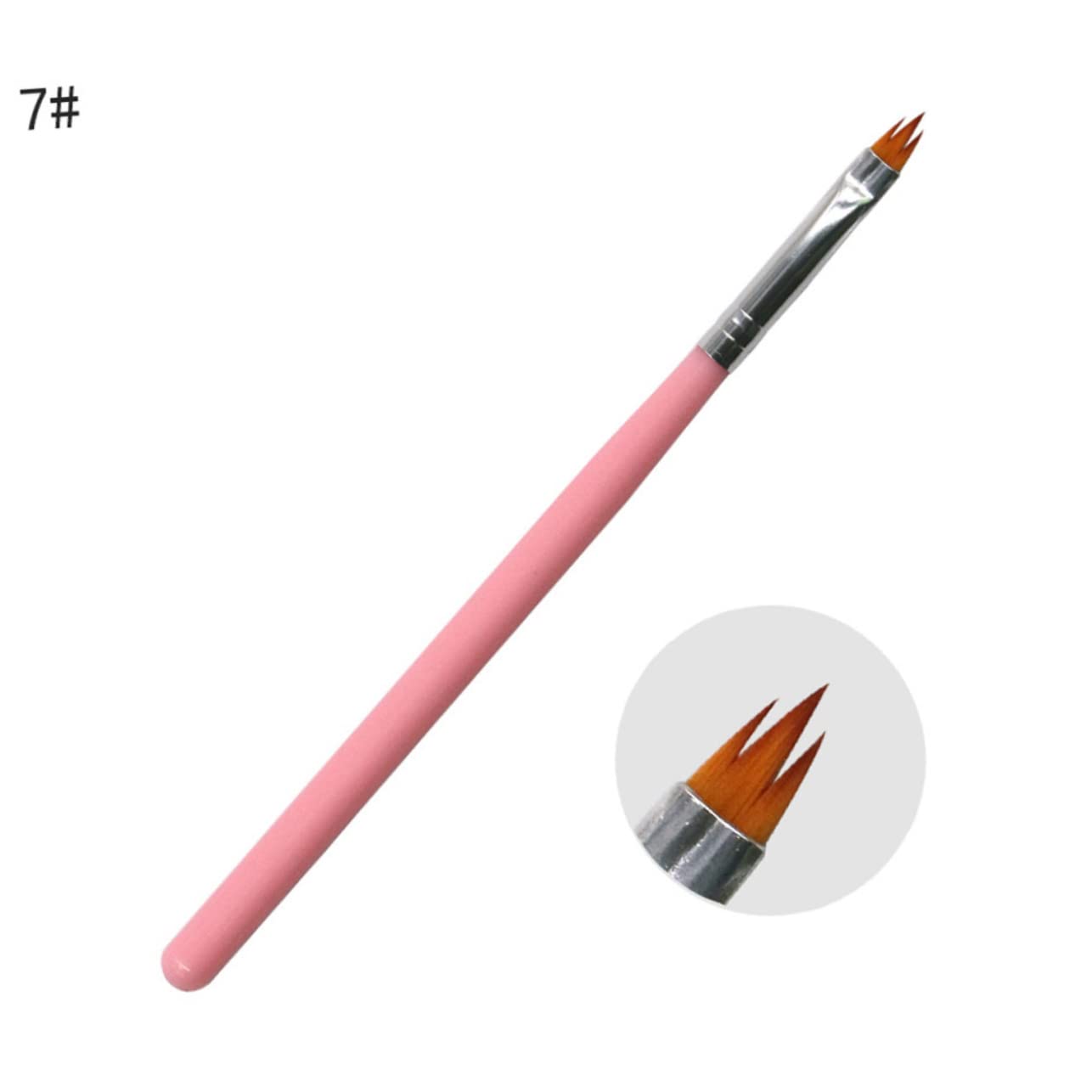 minkissy Pz Penna Artistica Per Manicure Pennello Per Manicure Pennello Per Unghie Pennello Per Dettagli Pennello Da Disegno Per Unghie Pennello Artistico Per Manicure Fiori