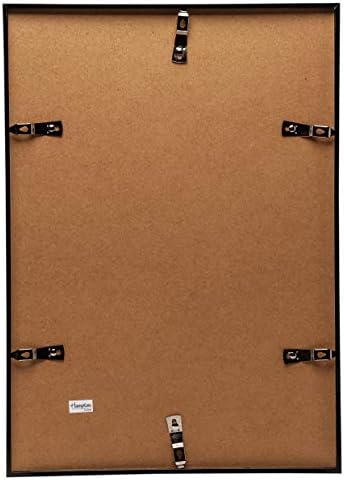 Hampton Frames BACKLOADER A3 (30x42cm) Black Picture Poster Photo Frame Plexi (Non-Glass) BLR3042BLKX