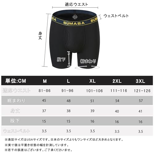 ボクサーパンツ メンズ またずれ防止 蒸れないパンツ ロングボクサー 前開き 大きいサイズ セット 男性下着 ブリーフ 速乾 夏 - 画像 6