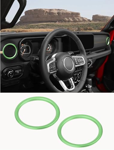 Savadicar HVAC Air Vent Trim Covers for 2024+ Jeep Wrangler