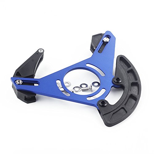 Fouriers Mtb Enduro Downhill Chain Guide Bash Guard Retention Device 32-38T (Blue, Iscg-05) #TOP3
