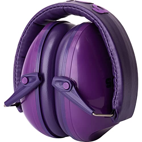Snug Kids Earmuffs – Noise Reduction for Toddlers & Children – Adjustable, Lightweight, Foldable, Soft & Comfortable - Purple New - Thumbnail 2