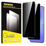 Viojrlra Verre Trempé Anti Espion pour Samsung Galaxy A56 5G 2 Pièces,9H Dureté Privacy Anti Spy Film en Verre Trempé,Anti Rayures Confidentialité Protection Verre Anti Espion,Sans Bulles