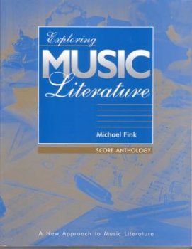 Paperback Exploring Music Literature - Score Anthology (Exploring Music Literature, Score Anthology) Book