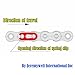 Jeremywell 50H Heavy Duty Roller Chain Connecting Link (4PCS)