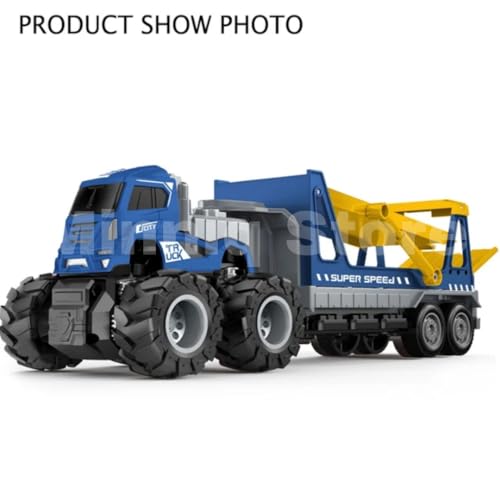 Image of Double Deck Transport Truck 1:43 Metal Toys Alloy Diecast Truck Set Toy, Diecast Miniature Car Model Best Birthday Gift for Kids[Multicolor = Sent Any 1 Truck]