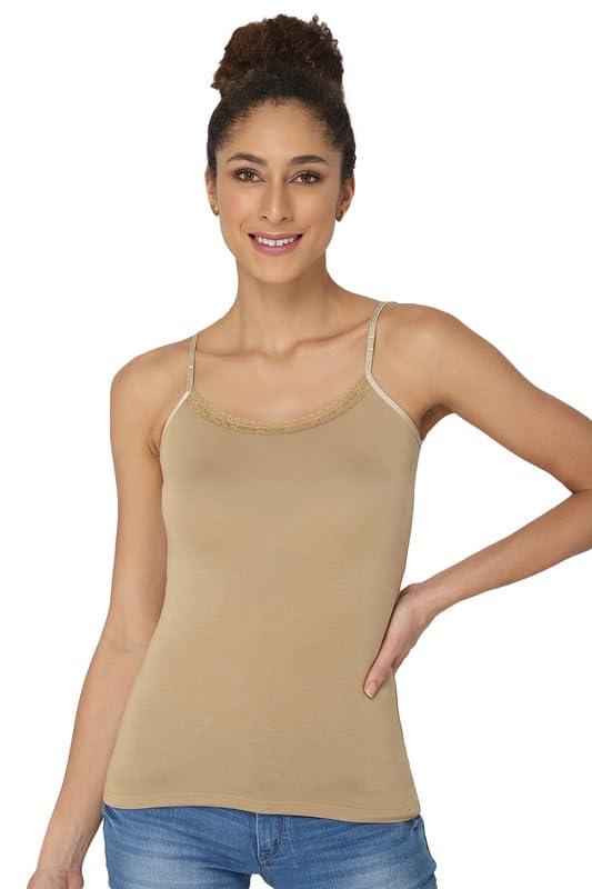 intimacy lingerie Intimacy Women's Lycra Streachable Camisole Slip for Women Adjustable Straps Everyday Wear Slip Camisole for Women-picture-14