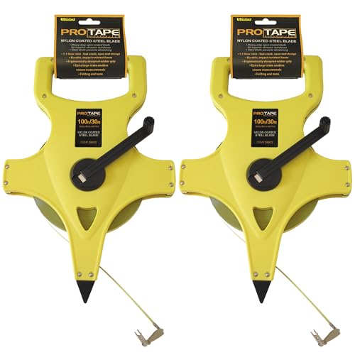 Cinta métrica acero nylon 1/2" x 200' (2 pack) miniatura 1