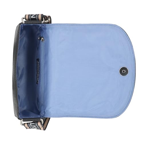 Image of Nautica Delray Flap Crossbody Purse Womens Shoulder Bag, Magnetic Snap Closure Pocket, Small Travel Handbag, Adjustable Strap
