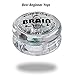 Yomega The Original Brain - Professional Yoyo for Kids and Beginners, Responsive Auto Return Yo Yo Best for String Tricks + Extra 2 Strings & 3 Month Warranty (Clear)