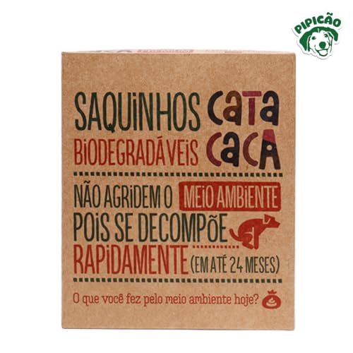 Kit 20 Refis de Saquinhos Higiênicos Cata Caca