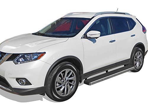 Estribos de acero inoxidable 304 de 6 pulg compatibles con Nissan Rogue 14-20 miniatura 2