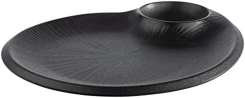 Assiette Plateau Sierra Mélamine H.2,2 Cm 32,5x26,5 Cm X6 - Mondo Déco