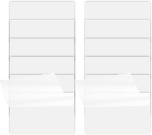 iKyce 600 notas autoadhesivas transparentes, 3 x 2 pulgadas horizontal, almohadilla de notas de color translúcido, impermeable, transparente, para