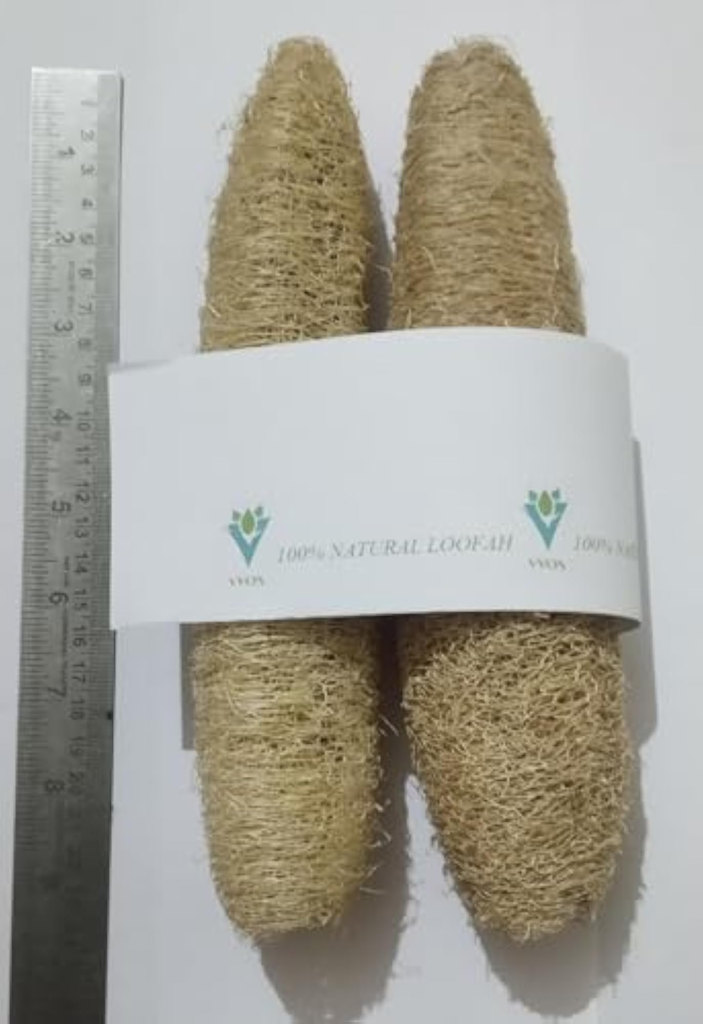100% Natural Body Scrubber Loofah Pack of 2