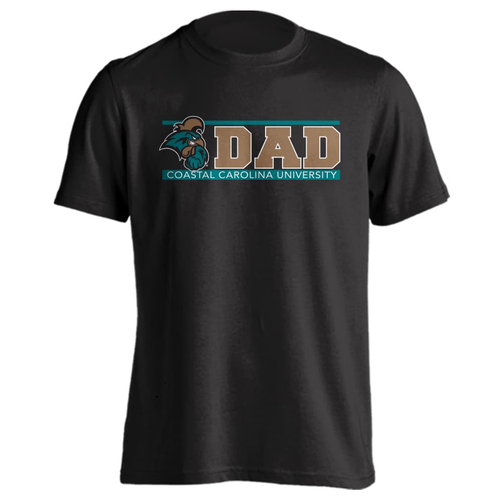 Sport Your Gear Officially Licensed NCAA Dad T-Shirt Game Day Tee Spirit Wear Proud Fan Gear Apparel