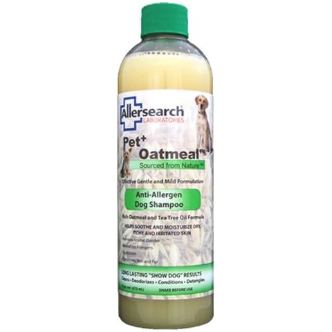 Allersearch Pet+ Oatmeal Anti-Allergen Dog Shampoo 16 oz Cover