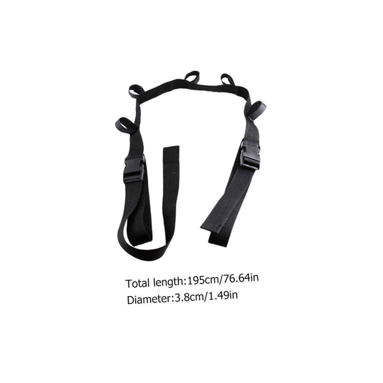 GOOHOCHY 2pcs Fishing Rod Clips for Car Fish Pole Ties Lightweight Rod Carrier for Fishing Poles Simple Design