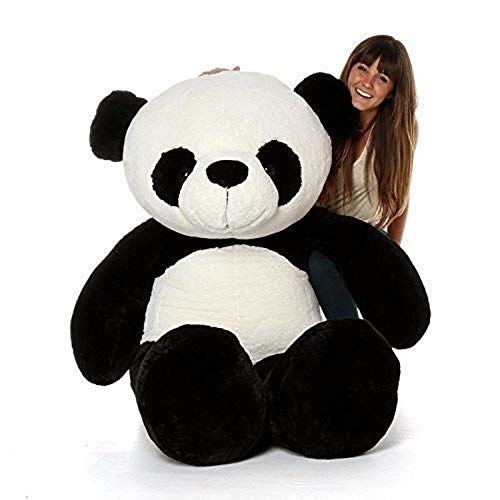 HUG ‘n’ FEEL SOFT TOYS Panda teddy, Panda 4 feet, Soft toys, teddy bear 4 feet for girls, Soft toys for kids, Birthday gift for girls,wife, boyfriend, husband ( panda, 4 feet)