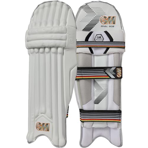 Coussinets de frappe de cricket GM Rival 909 en coton traditionnel et canne