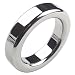 Male Stainless Steel Enhancer Ring ID 1.49"/1.61"/1.73"/1.85" Testes Weight Bearing Men's Metal Device Toys (Inner Diameter-1.61")