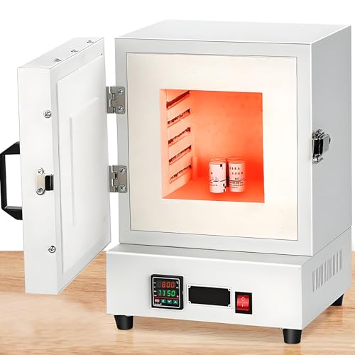 ZHPPED Horno eléctrico de mufla para Laboratorio